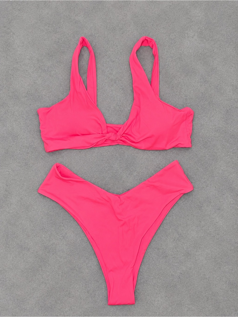 Geluboao Womens 2 Piece Bikini V Cut Bottoms Size Medium Swimsuit